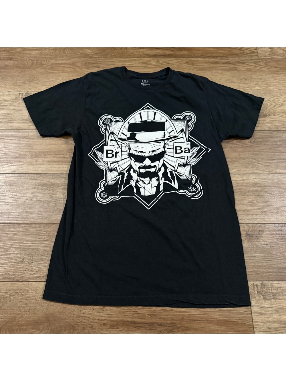Breaking Bad Heisenberg Shirt Mens L Black Walter White 2014